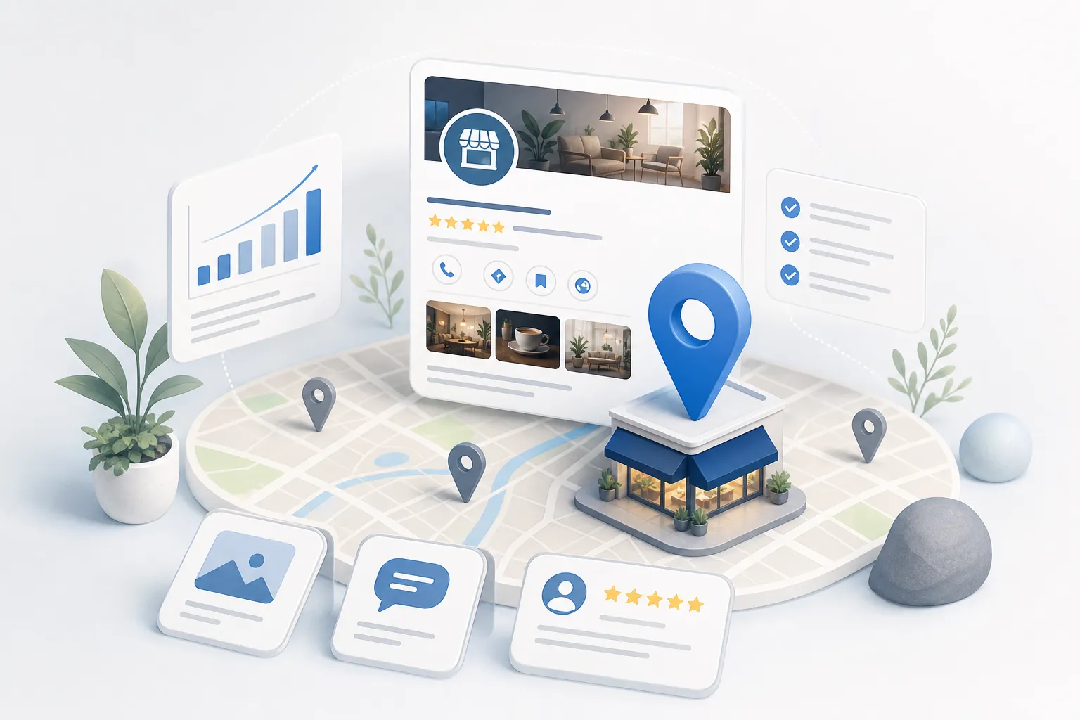 Google business profile — Иллюстрация доказательной части тематического маршрута