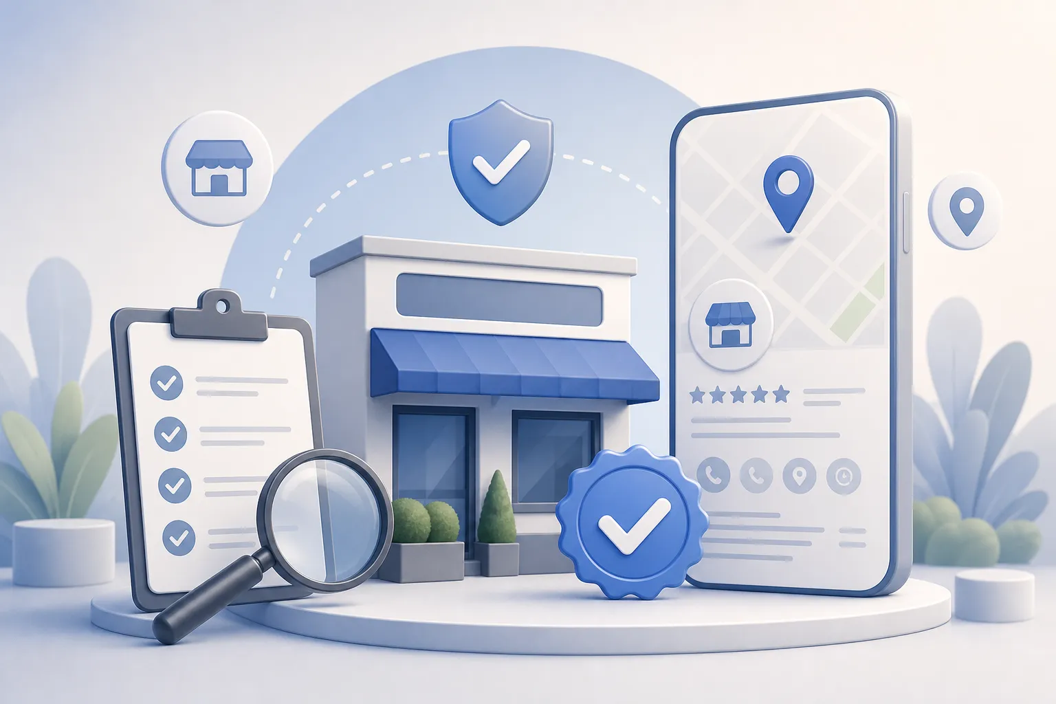 Подтверждение компании google business profile